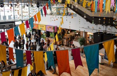 Association of Independent Festivals (AIF) conference 2025 Bristol Beacon lobby