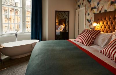 Bedroom at Harbour Hotel