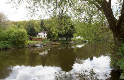 A view of the Beeses riverside pub on the banks of Conham River Park in East Bristol - credit Paul Box