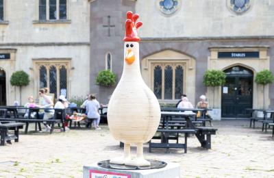 Gromit Unleashed 3 - Suply Ply Guy at Ashton Court - credit The Grand Appeal