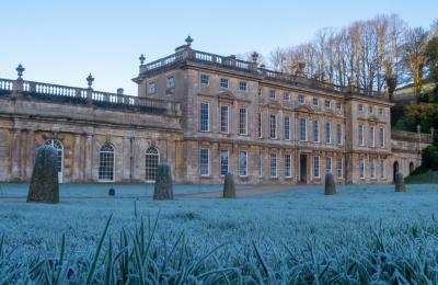 A frosty morning at Dyrham Park, Gloucestershire ©National Trust Images, Rachael Warren