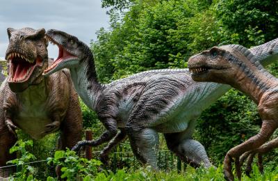 Dinosaur Valley at Wookey Hole - credit Wookey Hole
