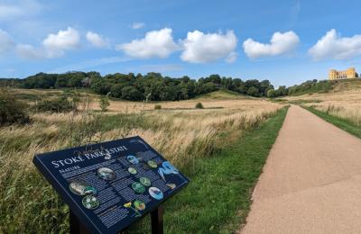 Stoke Park Estate on the northern side of the M32 motorway in East Bristol - credit Bristol Parks