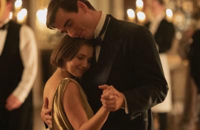 Couple dancing in Agatha Christie's Seven Dials - credit Netflix / Simon Ridgeway