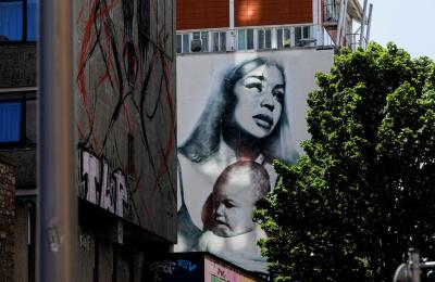 Street art on Nelson Street in Bristol - credit Blackbeard to Banksy walking tour / AFT Bristol