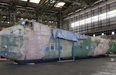 Side view of Bristol Freighter Type 170 - credit Aerospace Bristol