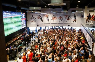 Sports Bar at Ashton Gate Stadium - credit Ashton Gate Stadium / Bristol Sport