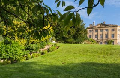 An aerial view of the American Museum & Gardens in Claverton, Bath, near Bristol - credit American Museum & Gardens