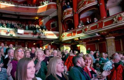 Audience at Bristol Hippodrome