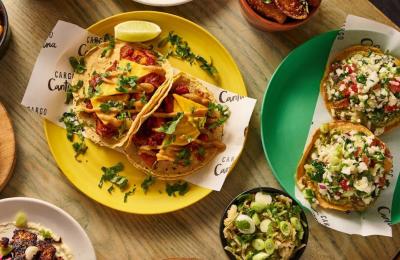 A selection of the dishes available at Cargo Cantina on Bristol's Harbourside - credit Cargo Cantina