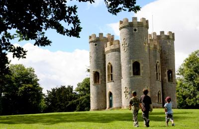 Children running in the grounds of Blaise Castle Estate in North Bristol - credit Blaise Castle Estate