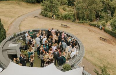 Terrace at 360 Cafe in Bristol - credit Clifton Observatory