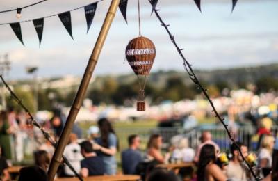 Fine dining at Bristol International Balloon Fiesta