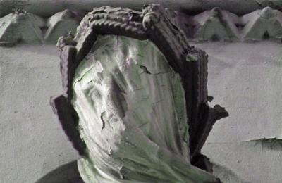 Mysterious figure on St Nicholas Street - credit Charlie Revelle-Smith