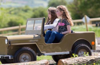 Mini Jeep Safari at Avon Valley Adventure & Wildlife Park near Bristol - credit Avon Valley Adventure & Wildlife Park
