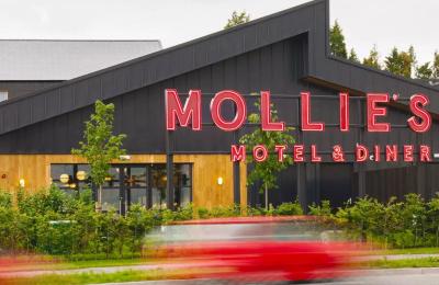 Exterior view of Mollie's Motel and Diner - Credit Mollie's Motel and Diner