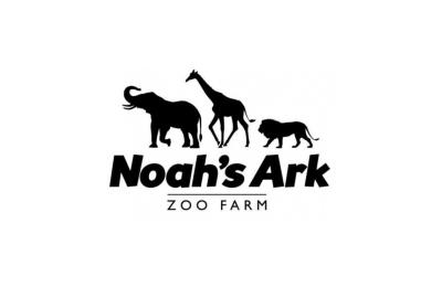 Logo for Noah's Ark Zoo Farm in black