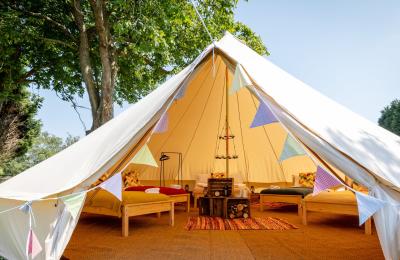 Old Down Estate Bell Tents