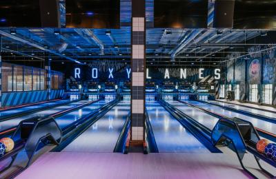The bowling alley at Roxy Lanes Bristol - credit Roxy Lanes