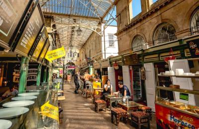 The interior of St Nicholas Market in Bristol's Old City - credit St Nicholas Markets