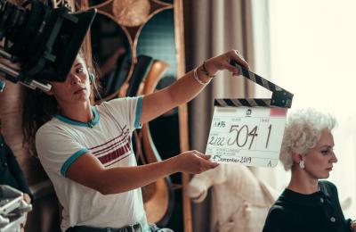 The Pale Horse films at The Bottle Yard Studios - credit Mammoth Screen, Agatha Christie Ltd, BBC