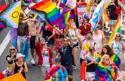 Pride Parade March - credit Bristol Pride