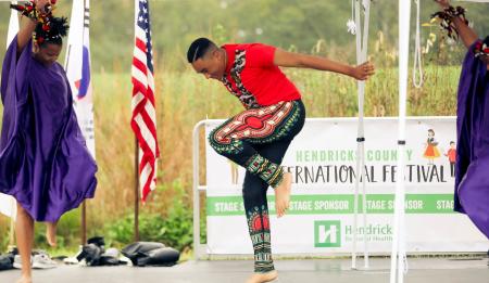 Dance Performance at the Hendricks County International Festival; photo courtesy of the Hendricks County International Festival Facebook Page