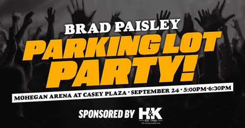 Brad Paisley Parking Lot Party