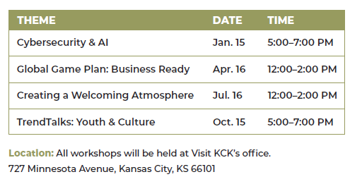 Thursday Hustle Schedule