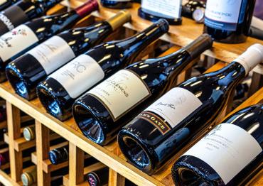 Wine Display at Punta Gorda Chocolate & Wine Store