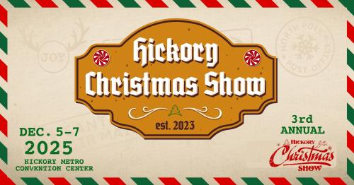 Hickory Christmas Show 2025 Graphic