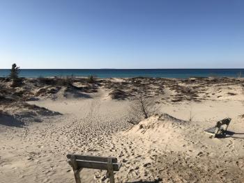 Cathead Bay at Leelanau State Park