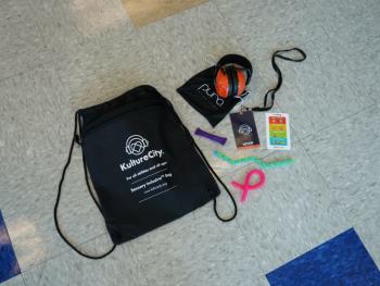 York Revs sensory bag displayed