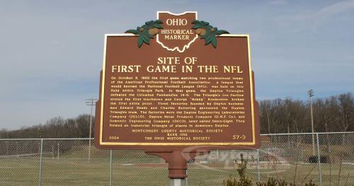 Triangle Park Historical Marker
