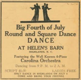 Helen's Barn Ad