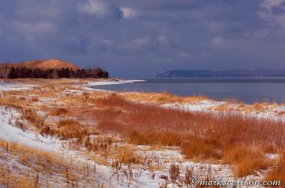 Sleeping Bear Point in Winter