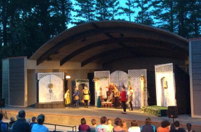 Greenfield Lake Amphitheatre Shakespeare by Connie Nelson