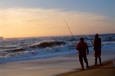 Fishermen on beach