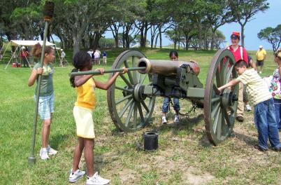 Kids and Cannon