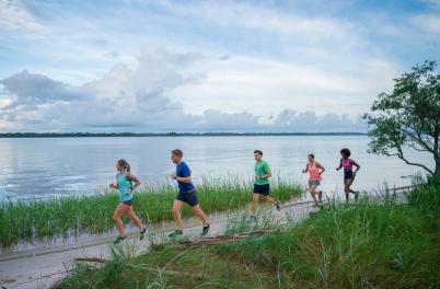 Joggers Carolina Beach State Park
