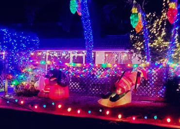 Christmas Lights Canal Cruise with Punta Gorda Adventures
