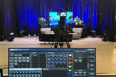 Studio Interview Set Design