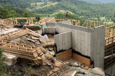 Foundations available on most lots, even the difficult ones