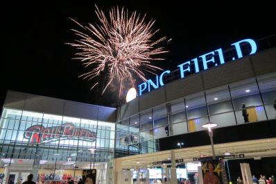 PNC Field w Fireworks