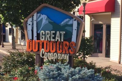 Great Outdoor Company Sign