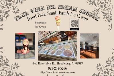 True Vine Ice Cream Shoppe Postcard