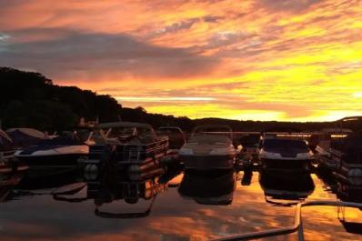 Bridge Marina During Sunset