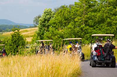 Cascades Golf Course Carts