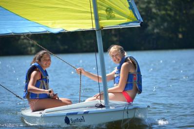Fairview Lake YMCA Camp Boating