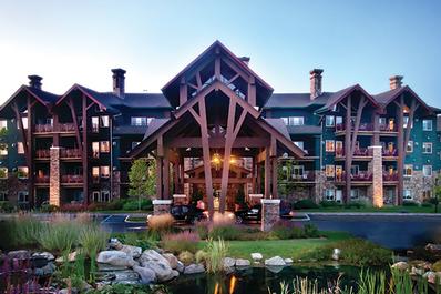 Grand Cascades Lodge Front View
